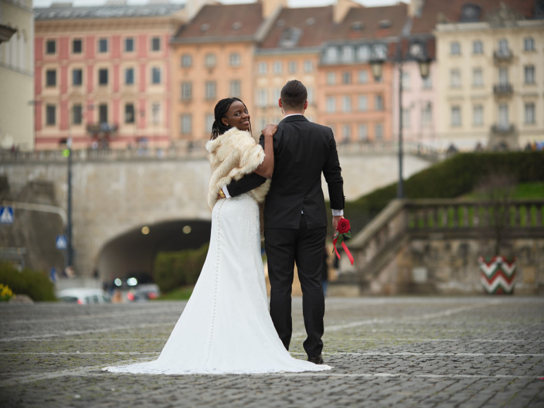 Весільне фото у Варшаві