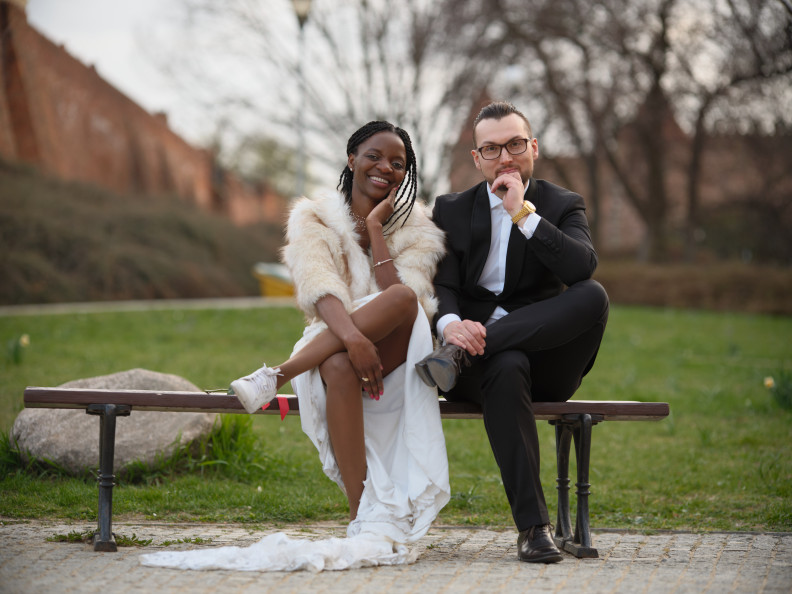 Весільне фото у Варшаві