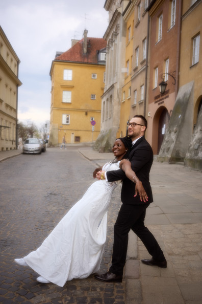 Весільне фото у Варшаві