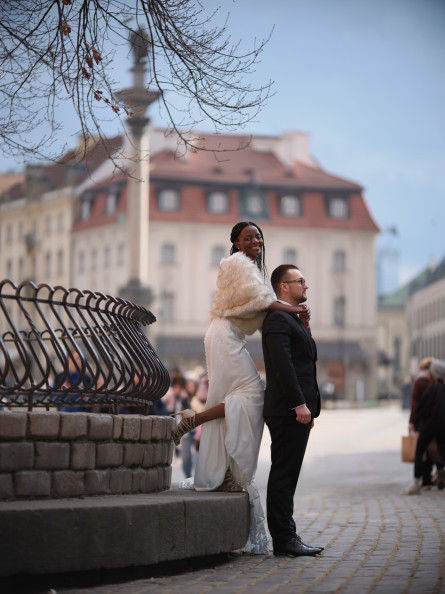 Весільне фото у Варшаві
