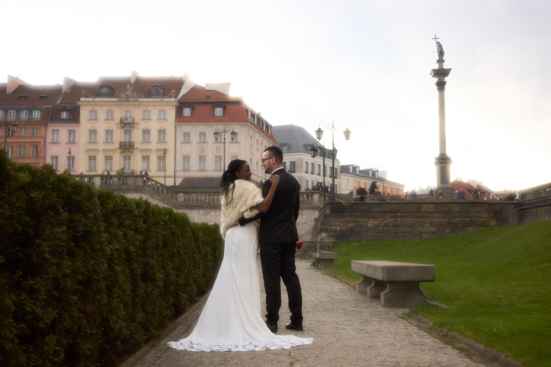 Весільне фото у Варшаві