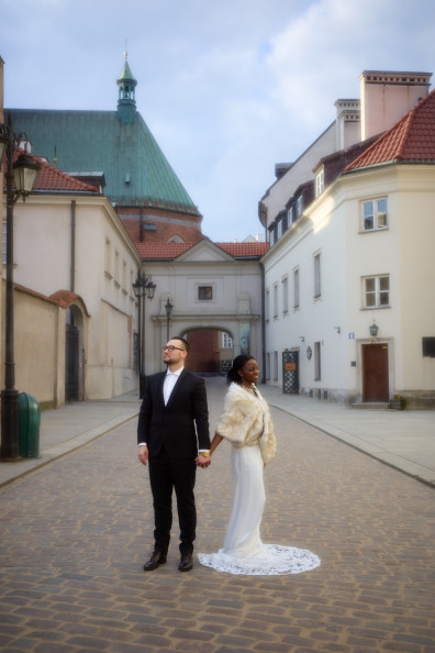Весільне фото у Варшаві