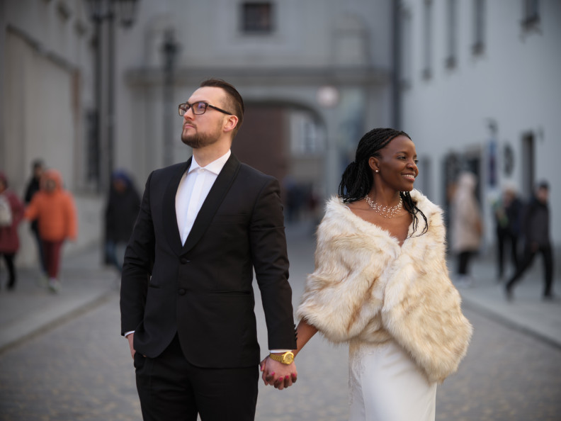 Весільне фото у Варшаві
