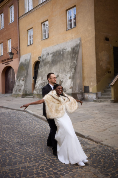 Весільне фото у Варшаві